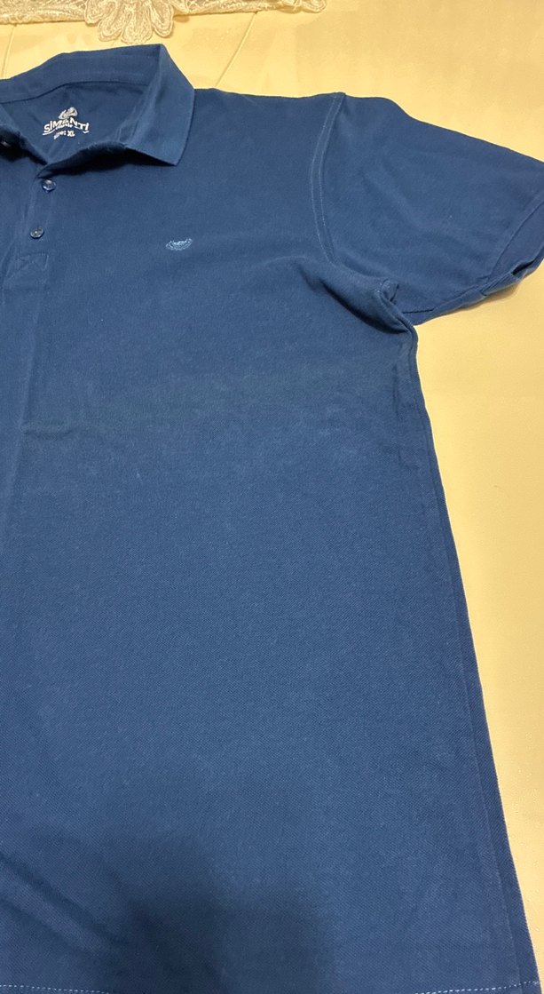 Erkek Lacivert Kısa Kollu Polo Tişört - Görsel 3