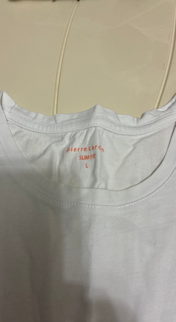 beyaz penye erkek tişört - Görsel 3