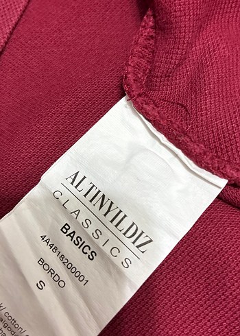 Bordo Erkek Polo Tişört Kısa Kollu - Görsel 5