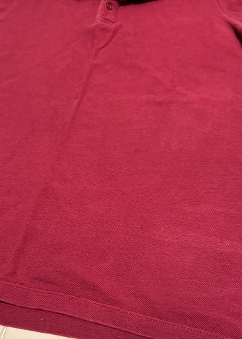 Bordo Erkek Polo Tişört Kısa Kollu - Görsel 4