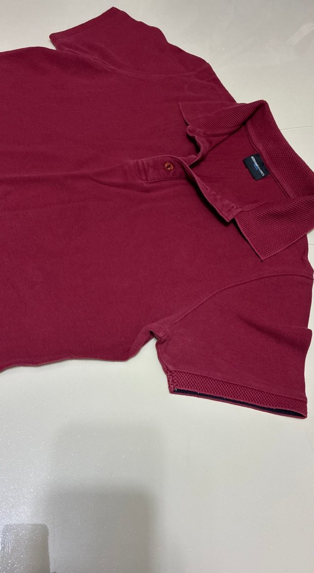 Bordo Erkek Polo Tişört Kısa Kollu - Görsel 2