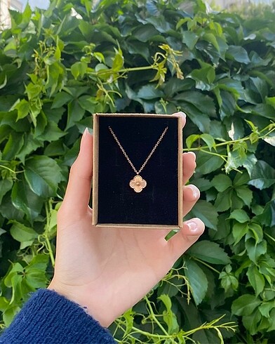 Çelik Vintage Van Cleef Kolye