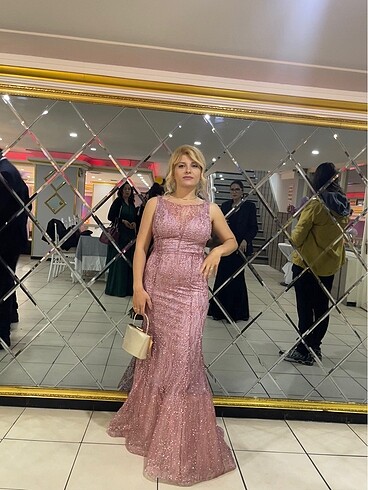 Balık abiye rose