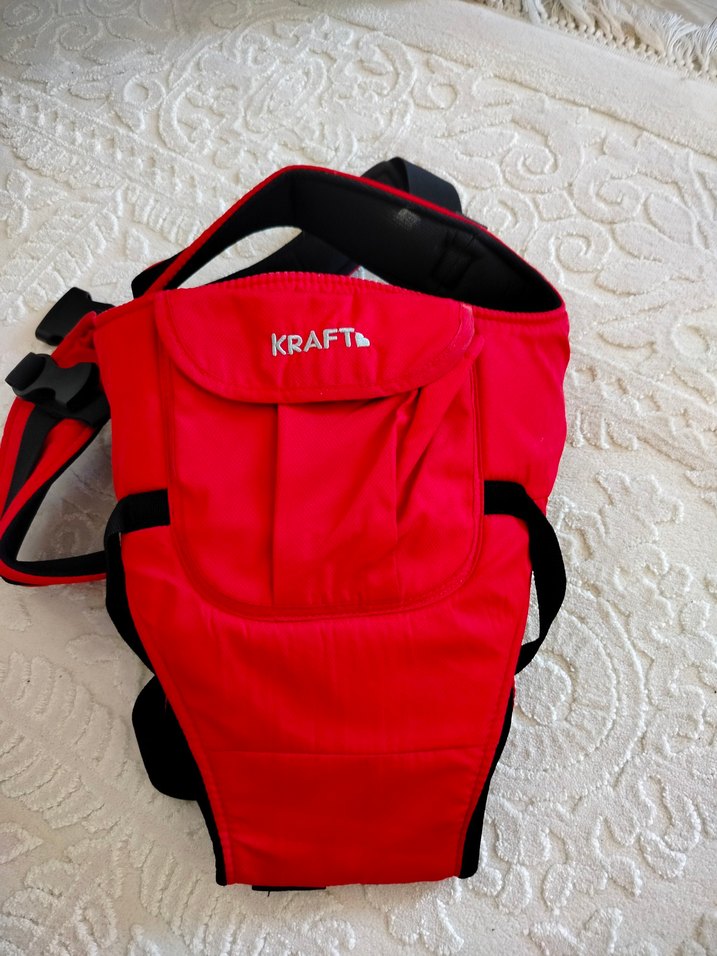 KRAFTA Kırmızı Bebek Taşıyıcı - Görsel 2