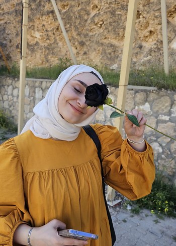 Bohem Tarzı Camel Uzun Kadın Elbise - Görsel 4