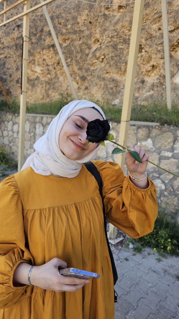 Bohem Tarzı Camel Uzun Kadın Elbise - Görsel 4