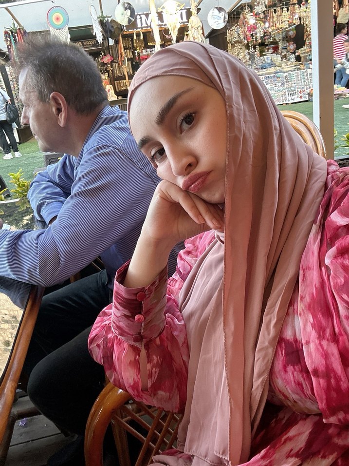 Uzun Bohem Burgonya Elbise - Görsel 4