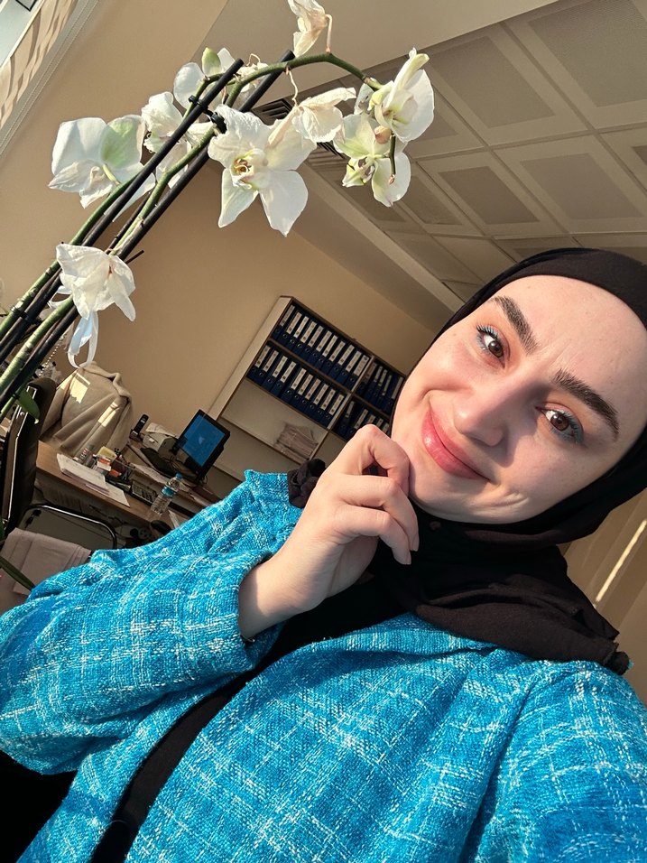 Mavi Kareli Street Wear tunik boy ceket gömlek - Görsel 4