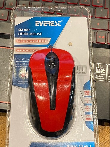 Everest SM-800 kablolu mouse