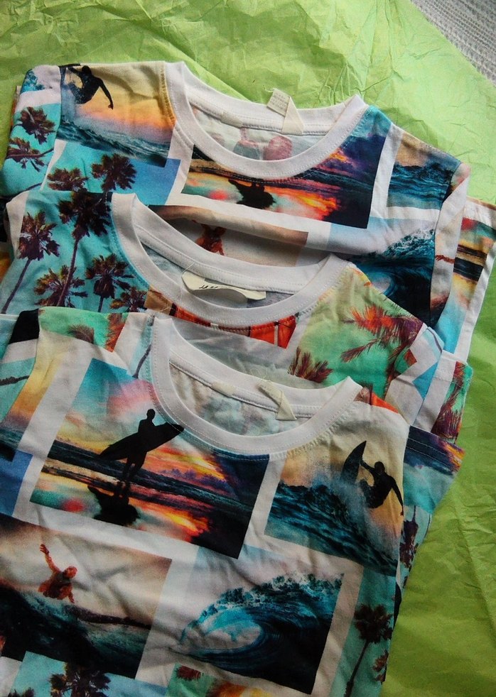 Erkek Çocuk Çok Renkli Baskılı Tişört - Görsel 2