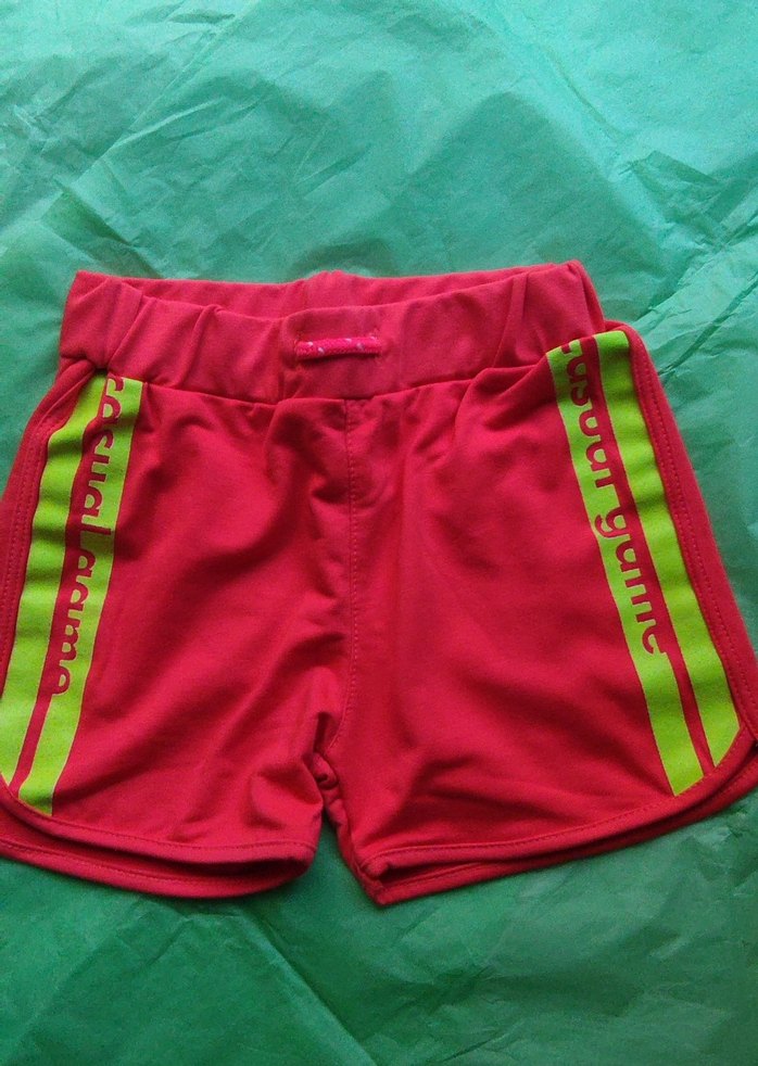 Çocuk Renkli Baskılı Spor Şort Takım - Görsel 4