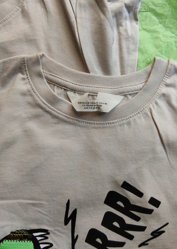 Erkek Çocuk Gri Baskılı Kısa Kollu Tişört - Görsel 3