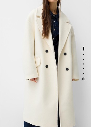Bershka krem kaban