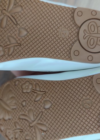 Kız Çocuk Beyaz Fiyonklu Babet - Görsel 4