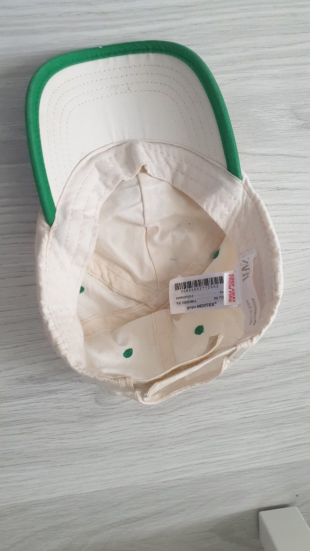 Zara kız çocuk şapka 1-3 yaş 50cm - Görsel 2