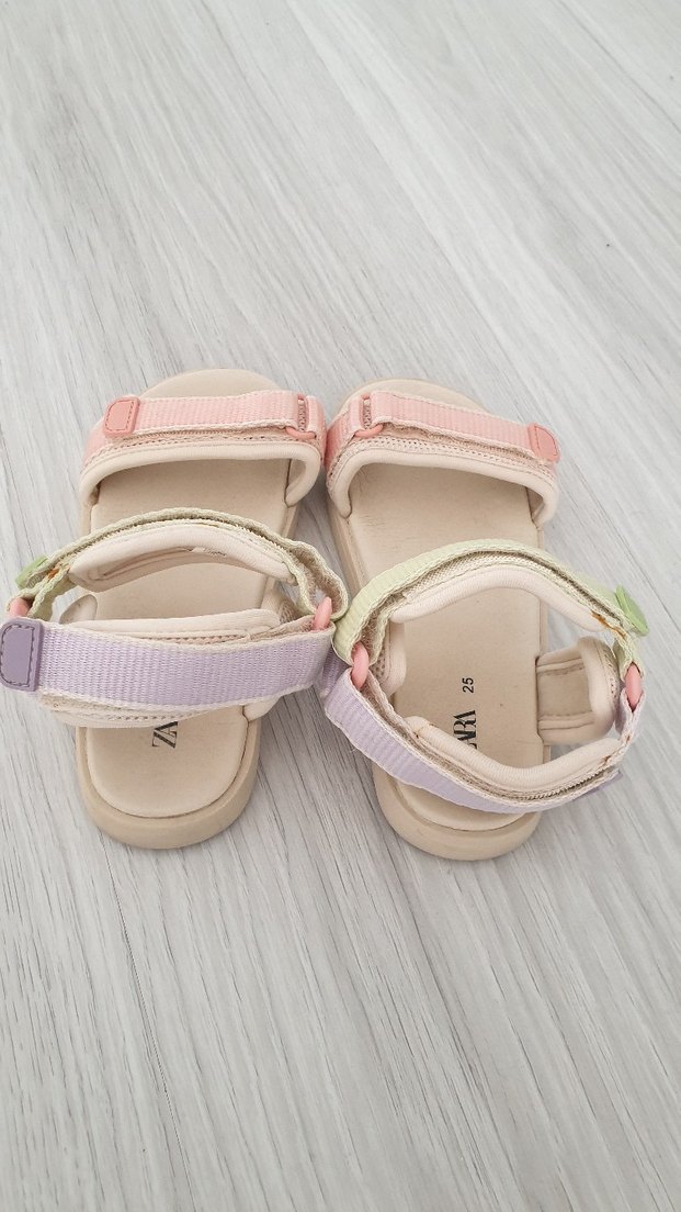 Zara kız çocuk sandalet - Görsel 3