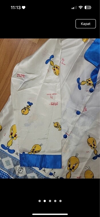 Diğer Saten pijama takımı