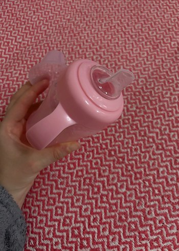 Pembe Saplı Bebek Biberonu - Görsel 3