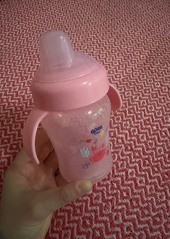 Pembe Saplı Bebek Biberonu - Görsel 2