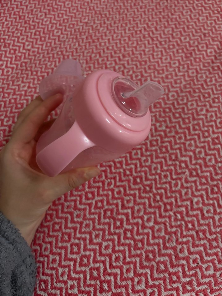 Pembe Saplı Bebek Biberonu - Görsel 3