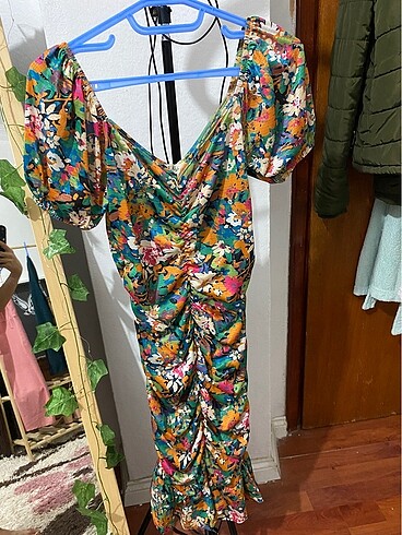Batik Büzgülü elbise