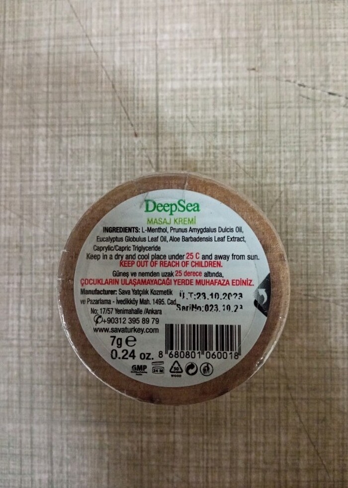 DEEPSEA MASAJ KREMİ - Görsel 3