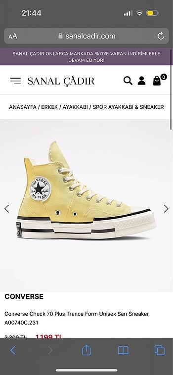 Converse chuck 70