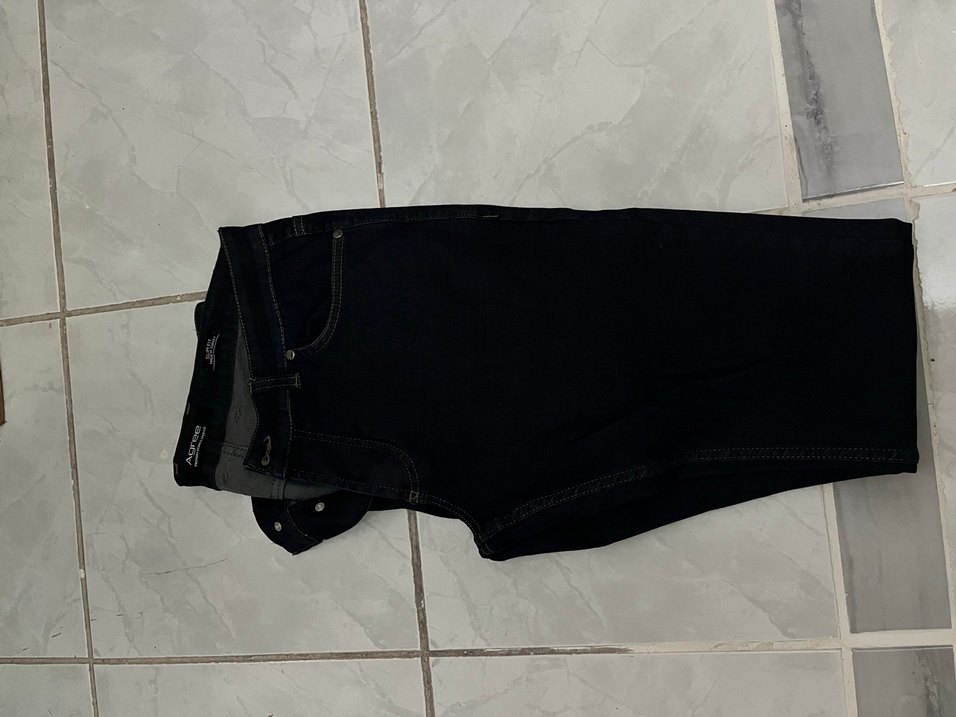 ErkekSiyah  Regular Fit Kot Pantolon - Görsel 2