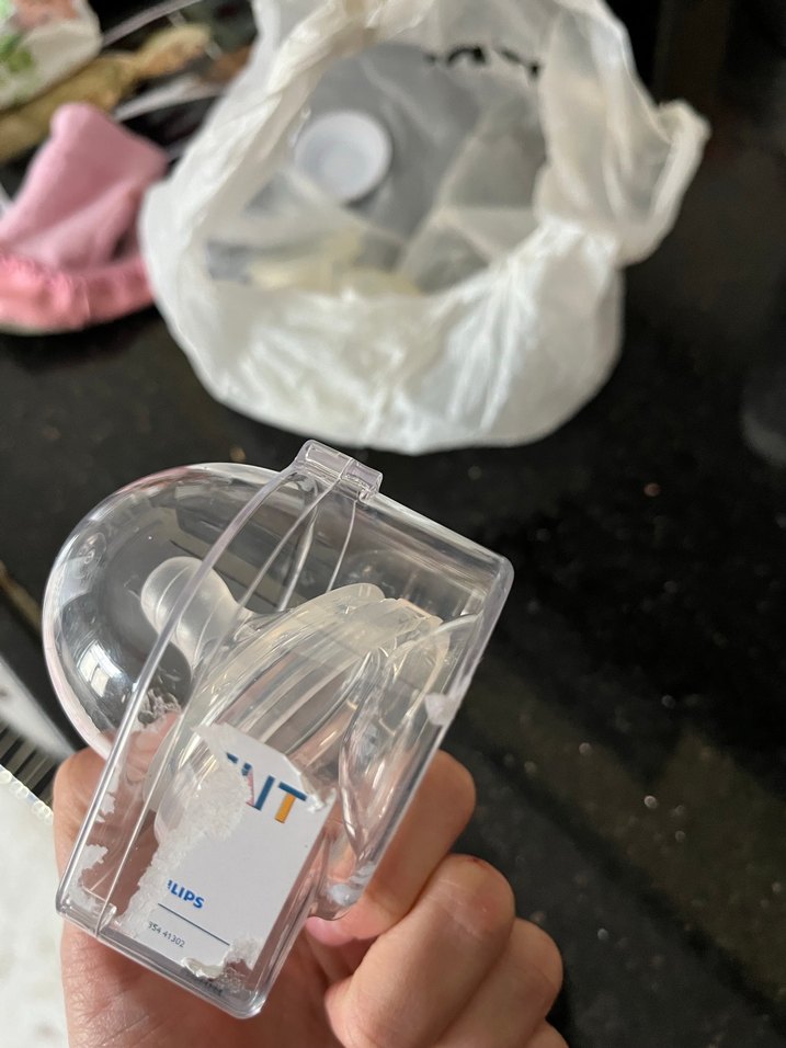 Şeffaf Bebek Biberon Emziği - Görsel 3