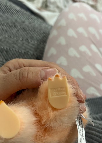 Orijinal Bej Peluş Sevimli Oyuncak Figür - Görsel 4