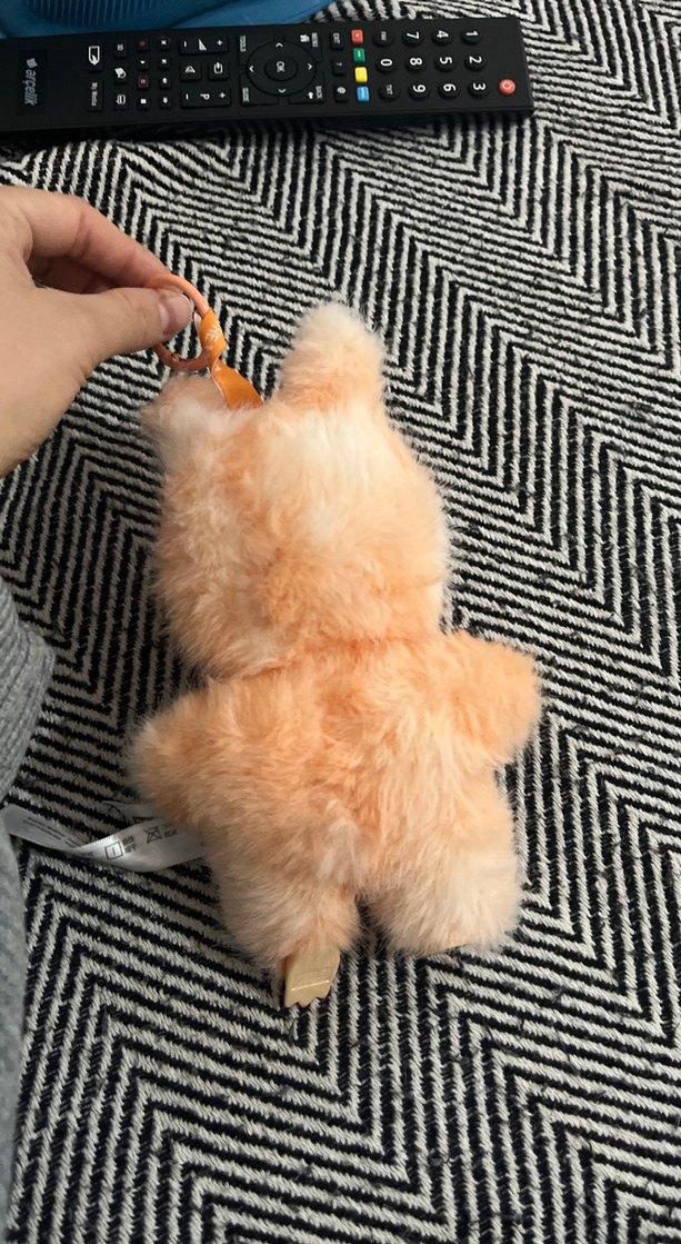 Orijinal Bej Peluş Sevimli Oyuncak Figür - Görsel 3