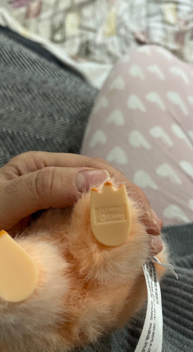 Orijinal Bej Peluş Sevimli Oyuncak Figür - Görsel 4