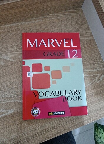 Marvel grande 12 Vocabulary book
