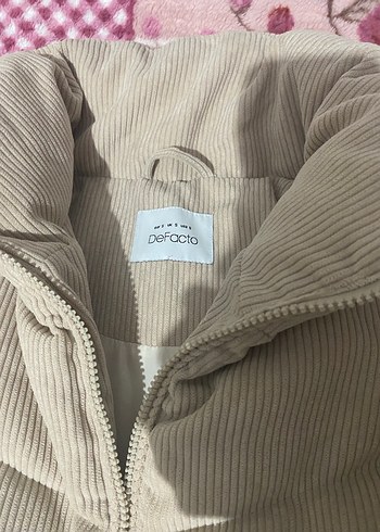 Gri  Kadın mont - Görsel 4