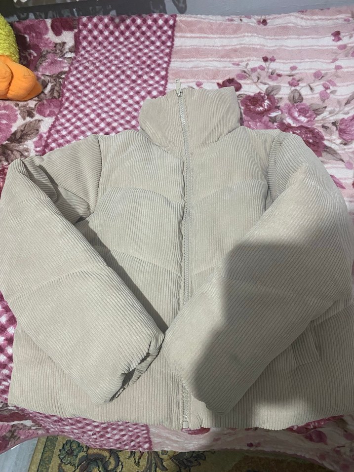 Gri  Kadın mont - Görsel 2