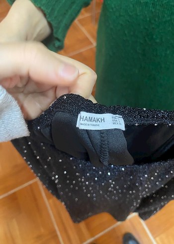 Kadın Siyah Midi Drapeli Etek - Görsel 5