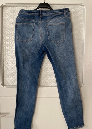 Kadın Mavi Normal Paça Denim Jean - Görsel 3