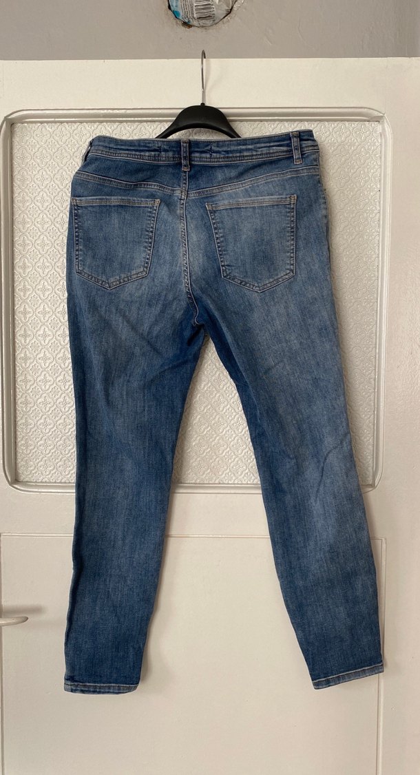 Kadın Mavi Normal Paça Denim Jean - Görsel 3