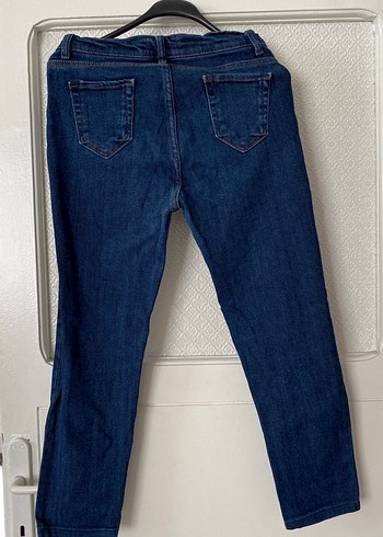 Kadın Lacivert Normal Boy Denim Pantolon - Görsel 3