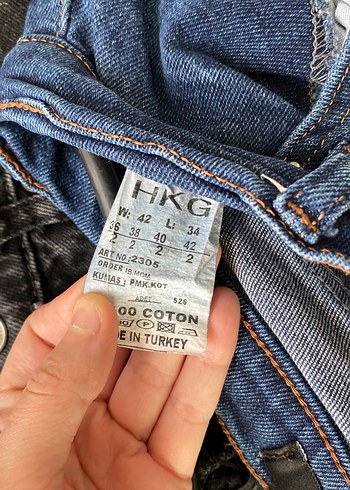 Kadın Lacivert Normal Boy Denim Pantolon - Görsel 4