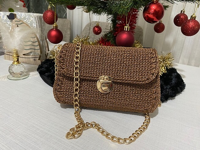Beden kahverengi Renk Kanvas Model El ve Omuz Çantası