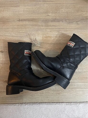 40 Beden siyah Renk Harley Davidson Siyah Bot