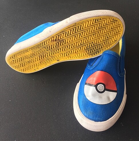 29 Beden Pokemon Baskılı Çocuk Ayakkabı