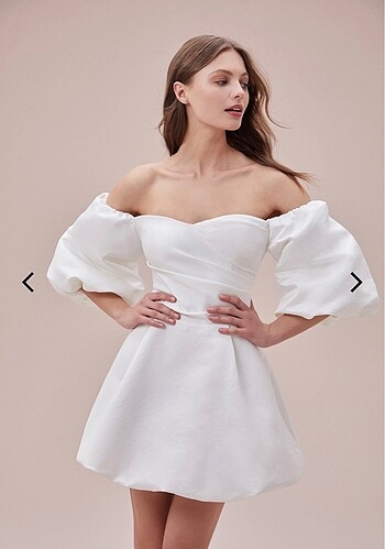 38 Beden After elbisesi Oleg Cassini