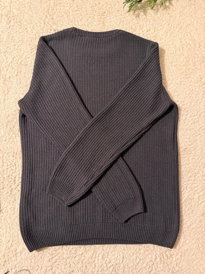 Rahat Kesim erkek Kot Pantolon ve DeFacto M beden erkek kazak - Görsel 5