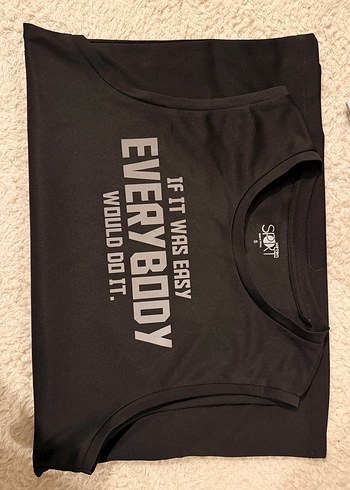 Gri Rahat Kesim Erkek Eşofman Altı ve sıfır kol spor tişört - Görsel 2