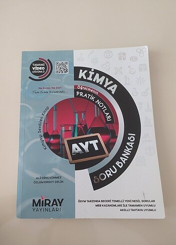 AYT Kimya soru bankası 