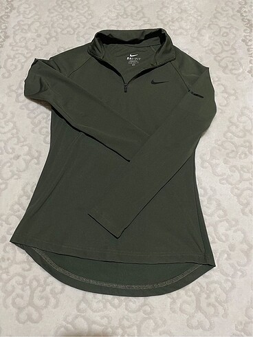 Nike dri-fit runnig sweatshirt haki s