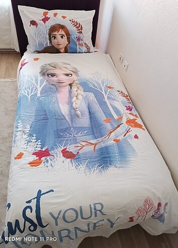 flanel frozen nevresim seti