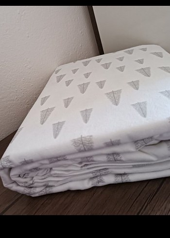 Gri Baskılı nevresim seti - Görsel 3